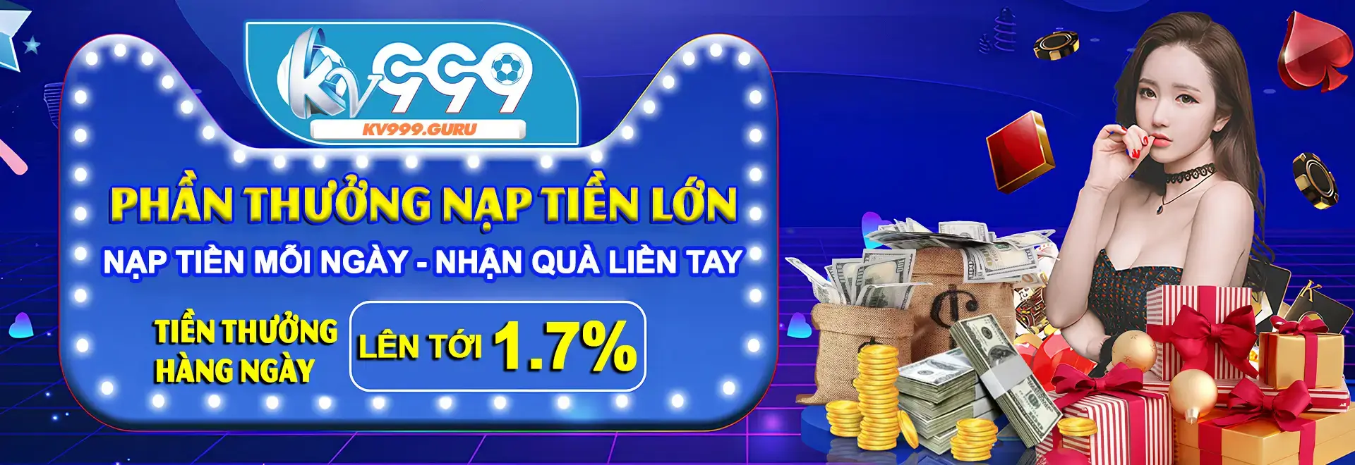 Phần thưởng nạp tiền lớn